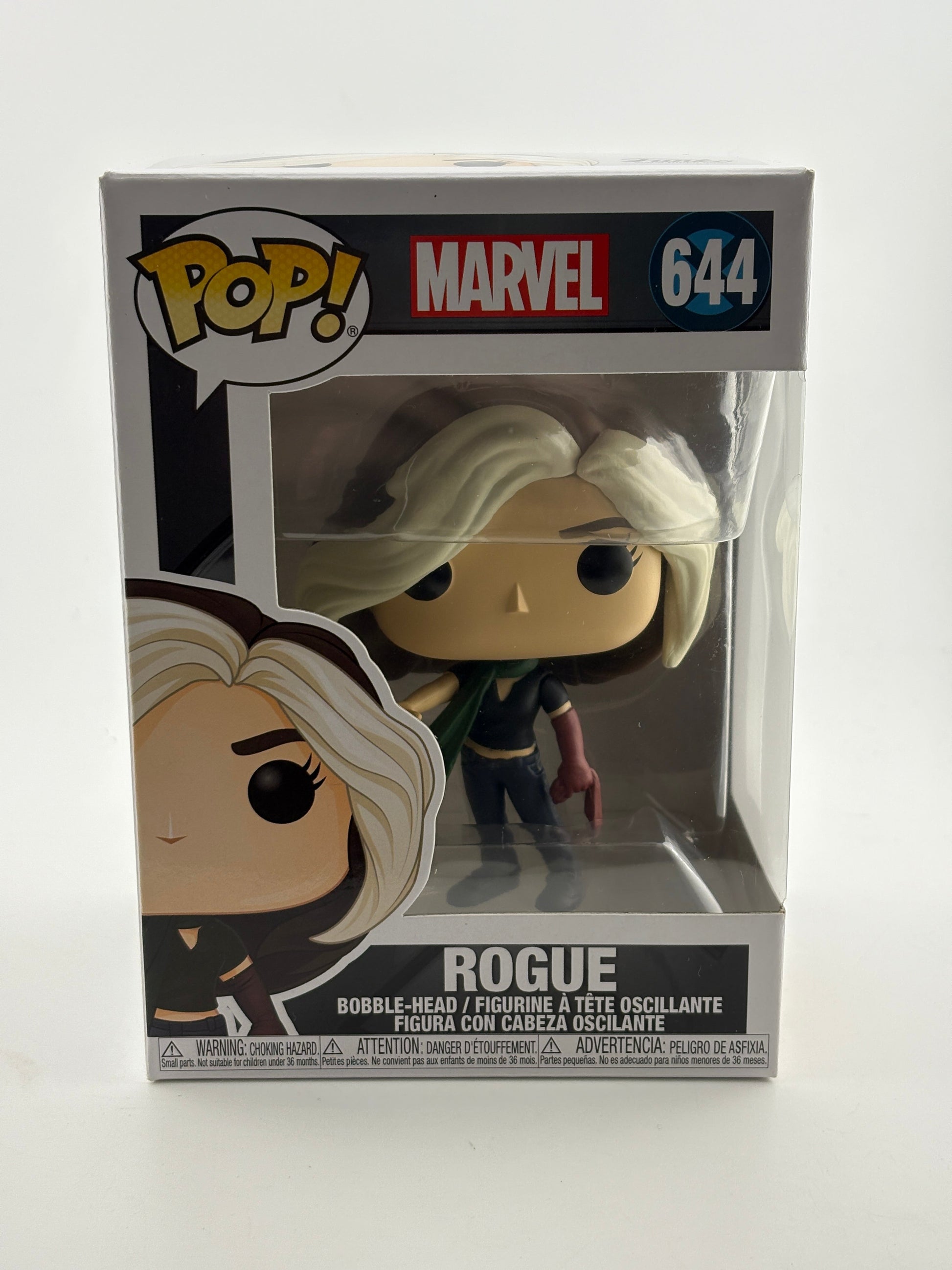 Funko POP! Marvel X-Men #644 Rogue Bobble-Head FRENLY BRICKS - Open 7 Days