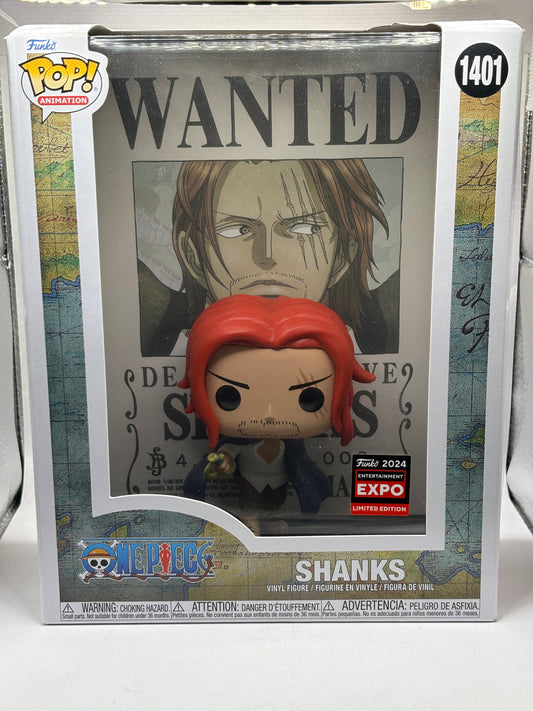 Funko POP! Animation One Piece #1401 Shanks Expo Limited Edition FRENLY BRICKS - Open 7 Days