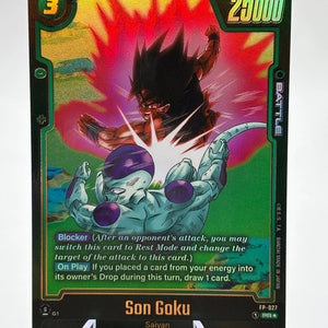 Dragon Ball Super Fusion World TCG - Son Goku FP-027 PR Alt Art FRENLY BRICKS - Open 7 Days