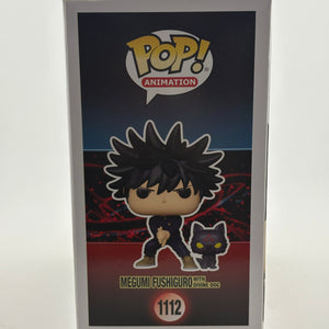 Funko POP! Animation Jujutsu Kaisen #1112 Megumi Fushiguro with Divine Dog FRENLY BRICKS - Open 7 Days