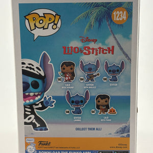Funko POP! Disney Lilo & Stitch #1234 Skeleton Stitch Special Edition FRENLY BRICKS - Open 7 Days
