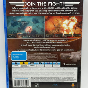 Playstation 4 Hell Divers Video Game M FRENLY BRICKS - Open 7 Days