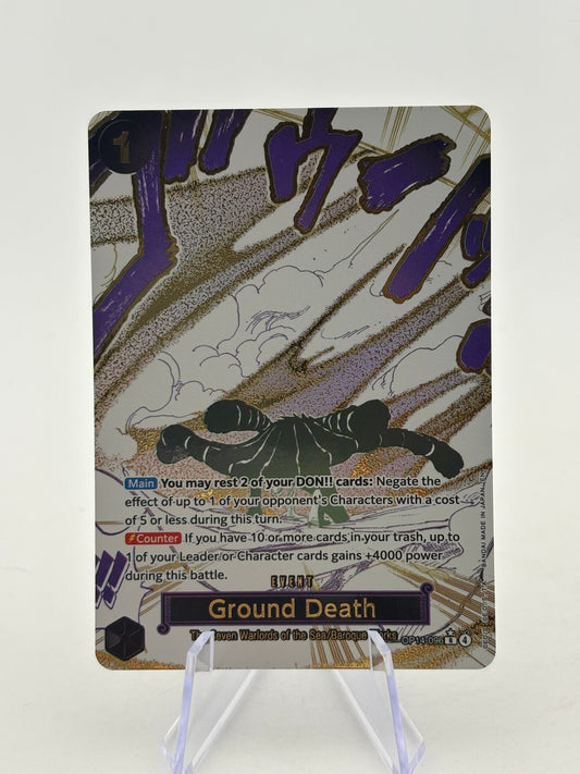 One Piece TCG OP14 - Ground Death OP14-096 R* Alternate Art FRENLY BRICKS - Open 7 Days