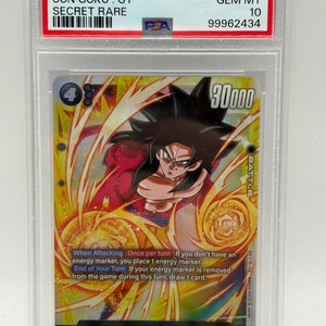 2024 DBS Fusion World - Son Goku : GT FB03-140 SCR PSA 10 FRENLY BRICKS - Open 7 Days