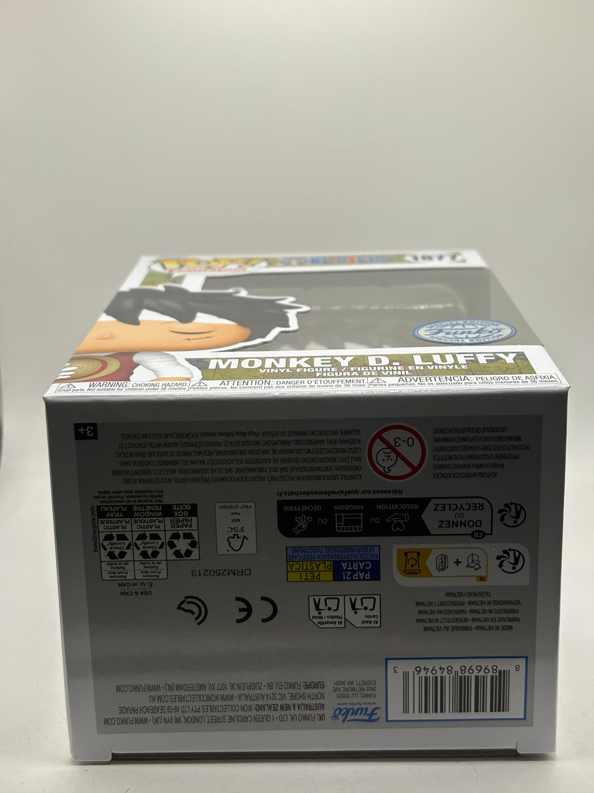 Funko POP! Animation One Piece #1877 Monkey D Luffy Special Edition FRENLY BRICKS - Open 7 Days
