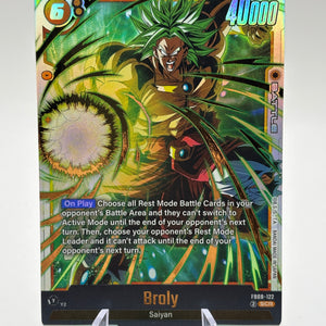 Dragon Ball Super Fusion World - Broly FB08-122 SCR LP FRENLY BRICKS - Open 7 Days