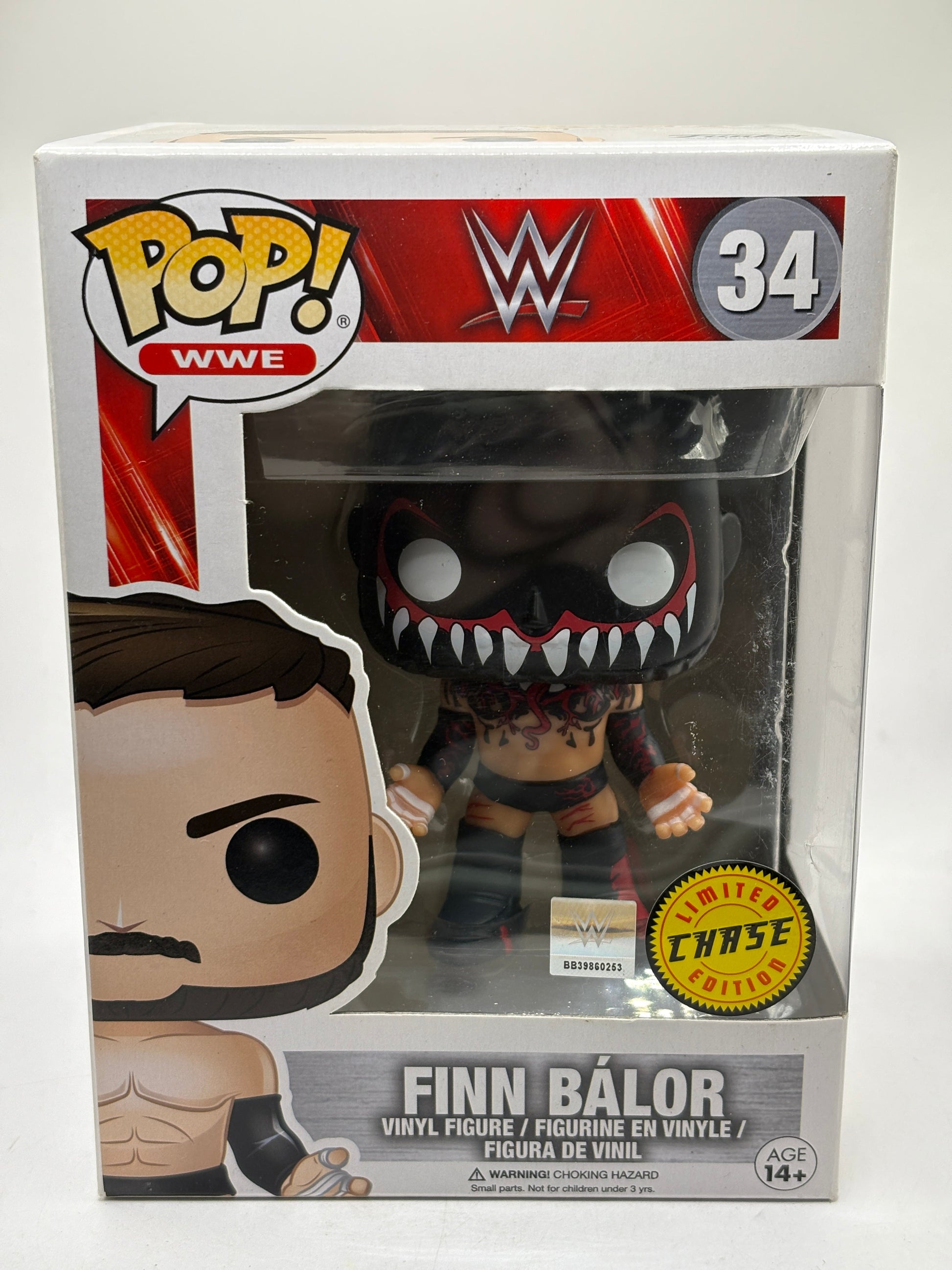 Funko POP! WWE #34 Finn Balor Limited Chase Edition Vinyl Figure FRENLY BRICKS - Open 7 Days