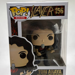 Funko POP! Rocks Slayer #156 Tom Araya Vinyl Figure FRENLY BRICKS - Open 7 Days
