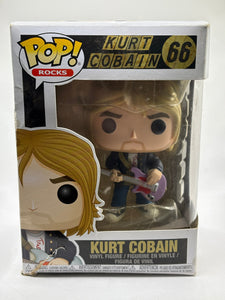 Funko POP! Rocks Kurt Cobain #66 Kurt Cobain *BOX DAMAGE*