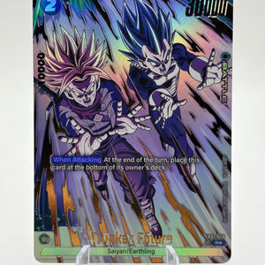 Dragon Ball Super Fusion World - Trunks : Future FB01-049 R* Alt Art Nm FRENLY BRICKS - Open 7 Days