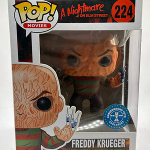 Funko POP! Movies Nightmare on Elm Street #224 Freddy Krueger Exclusive FRENLY BRICKS - Open 7 Days