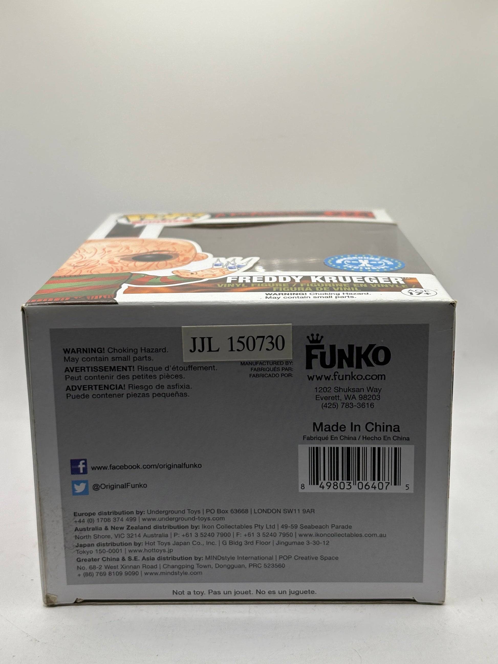 Funko POP! Movies Nightmare on Elm Street #224 Freddy Krueger Exclusive FRENLY BRICKS - Open 7 Days