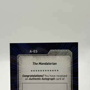 Topps Star Wars #A-ES Emily Swallow as The Armorer Auto /50 FRENLY BRICKS - Open 7 Days