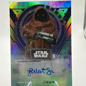 Topps Star Wars #A-LS Leilani Shiu as Jawa Auto Silver FRENLY BRICKS - Open 7 Days
