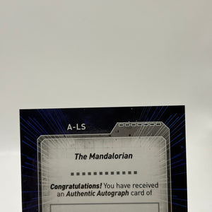 Topps Star Wars #A-LS Leilani Shiu as Jawa Auto Silver FRENLY BRICKS - Open 7 Days