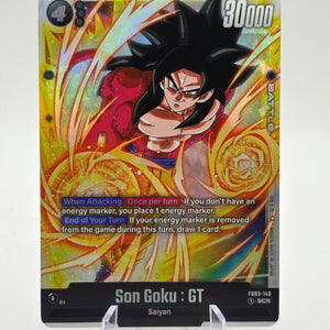 Dragon Ball Super Fusion World - Son Goku : GT FB03-140 SCR LP FRENLY BRICKS - Open 7 Days