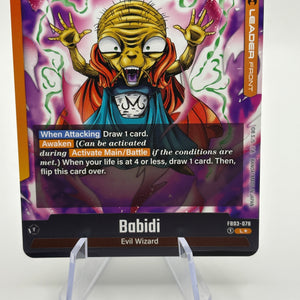 Dragon Ball Super Fusion World - Majin Buu FB03-079 Leader Alt Art Nm FRENLY BRICKS - Open 7 Days