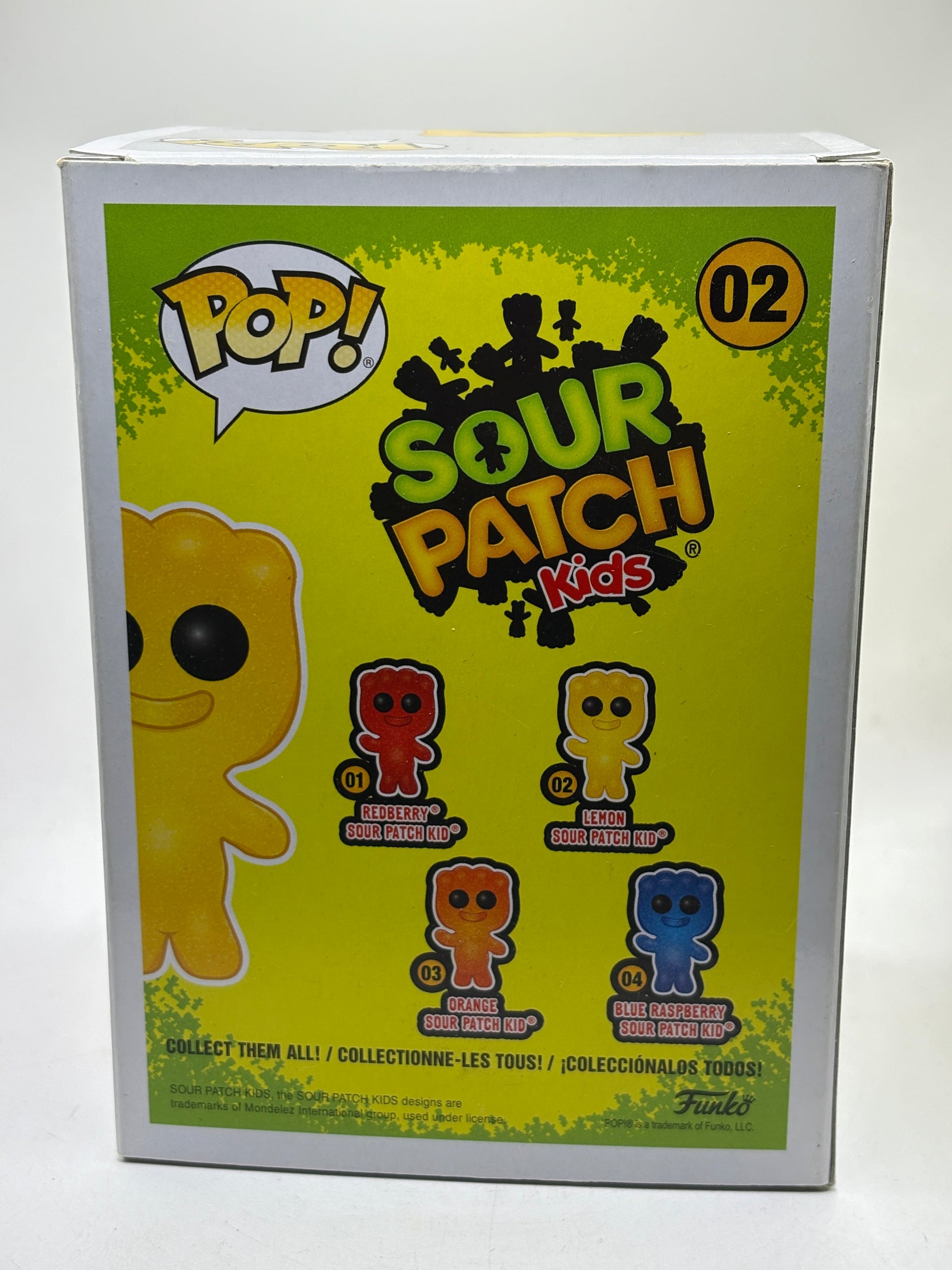 Funko POP! Sour Patch Kids #02 Lemon Sour Patch Kid Vinyl Figure FRENLY BRICKS - Open 7 Days
