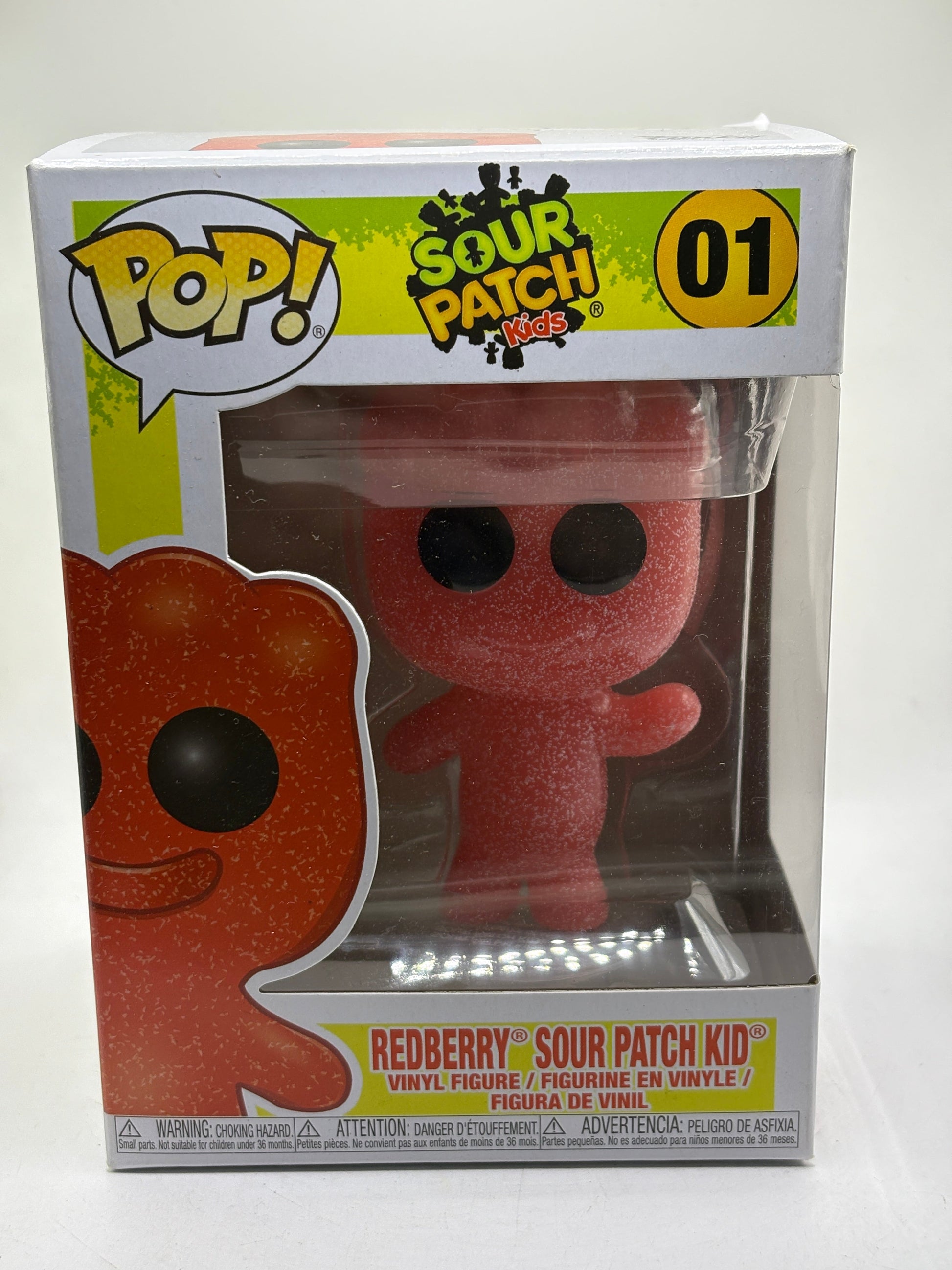 Funko POP! Sour Patch Kids #01 Redberry Sour Patch Kid Vinyl Figure FRENLY BRICKS - Open 7 Days