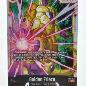 Dragon Ball Super Fusion World - Golden Frieza FB02-140 SCR NM FRENLY BRICKS - Open 7 Days
