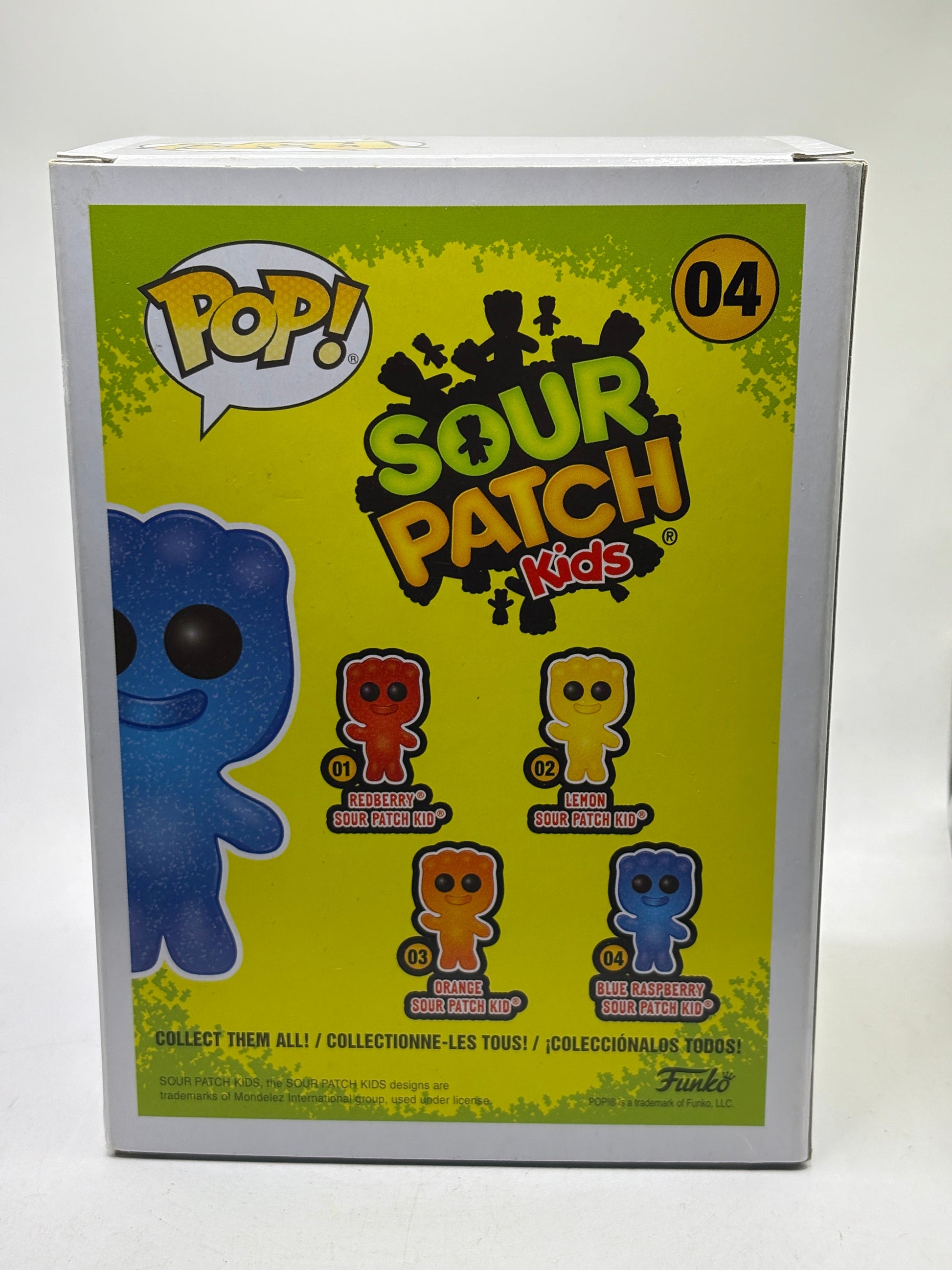 Funko POP! Sour Patch Kids #04 Blue Raspberry Sour Patch Kid Vinyl Figure FRENLY BRICKS - Open 7 Days