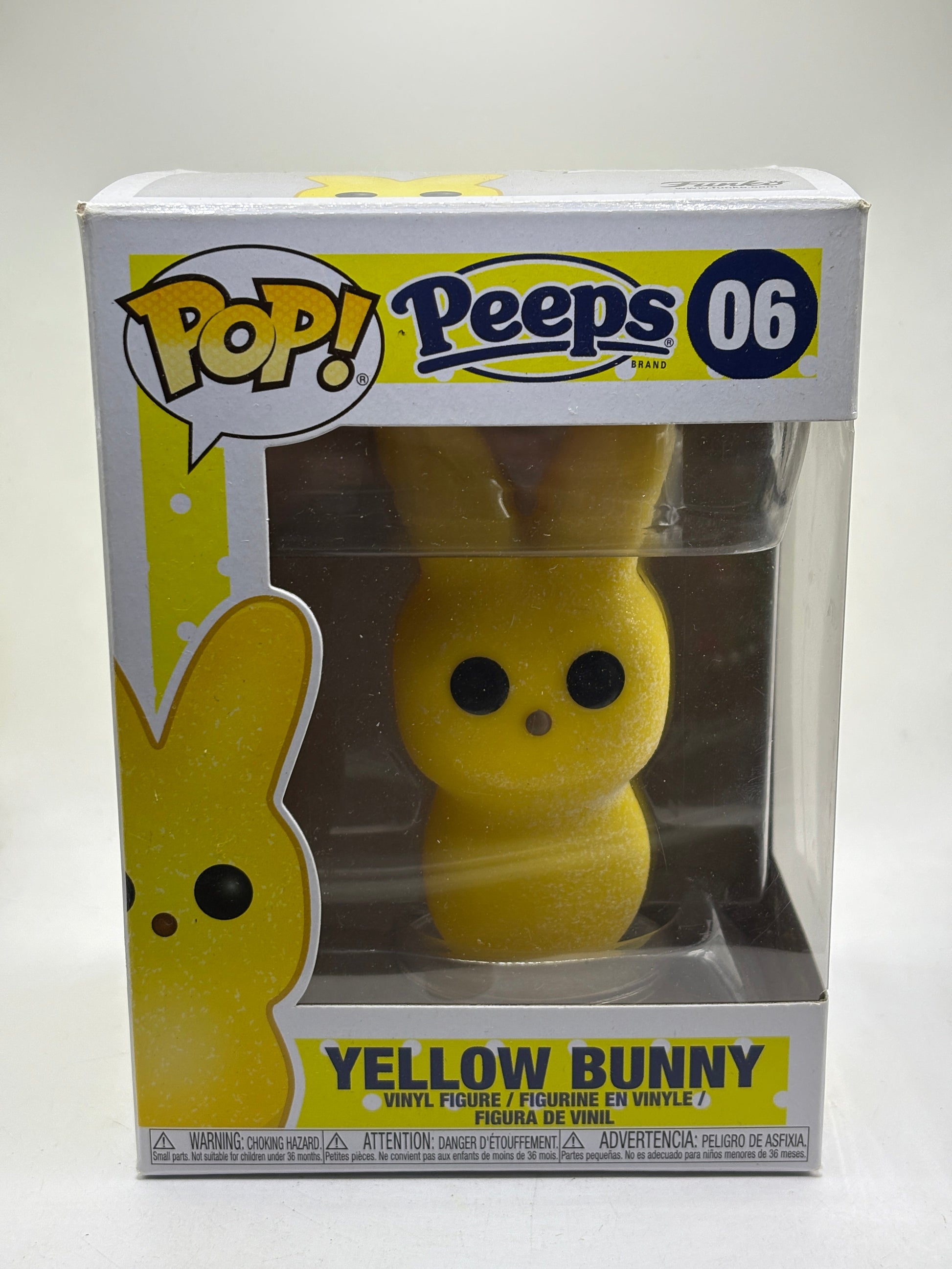 Funko POP! Peeps #06 Yellow Bunny Vinyl Figure FRENLY BRICKS - Open 7 Days