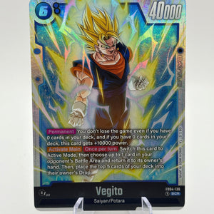 Dragon Ball Super Fusion World - Vegito FB04-130 SCR Nm FRENLY BRICKS - Open 7 Days