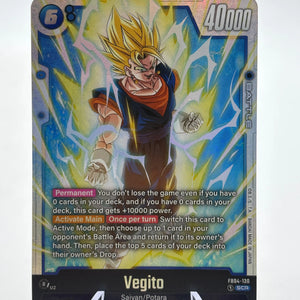 Dragon Ball Super Fusion World - Vegito FB04-130 SCR Near Mint FRENLY BRICKS - Open 7 Days