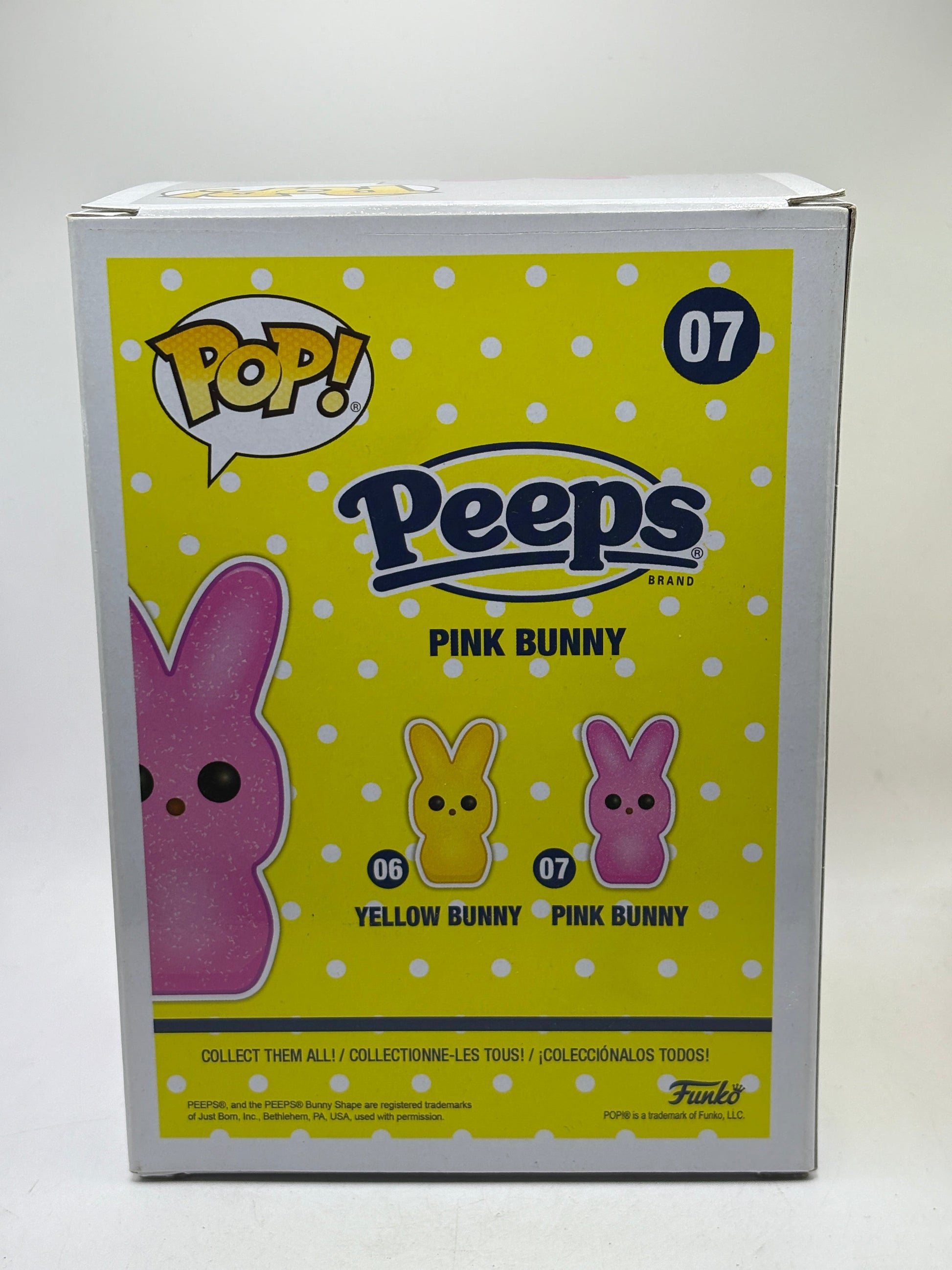 Funko POP! Peeps #07 Pink Bunny Vinyl Figure FRENLY BRICKS - Open 7 Days