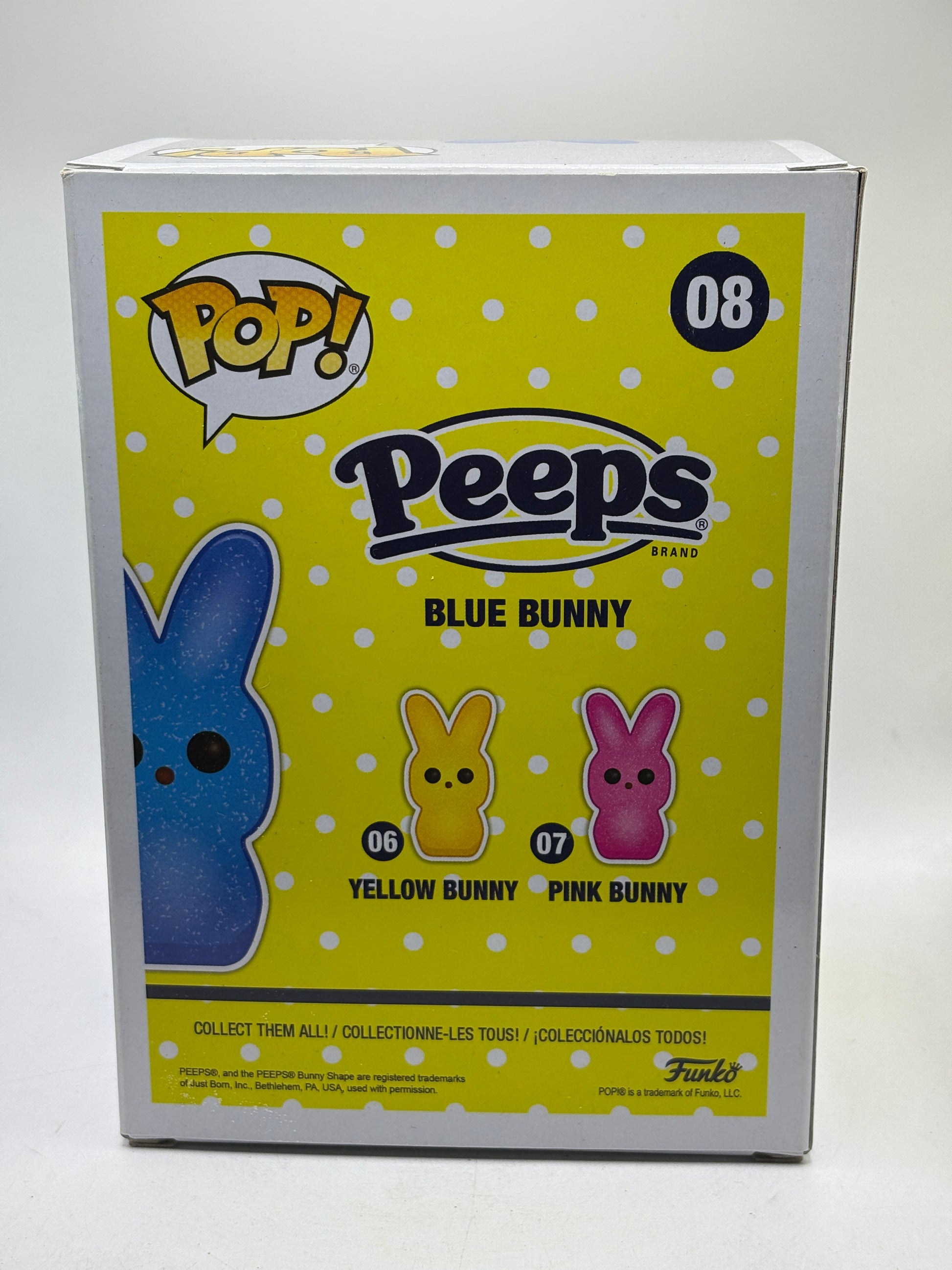 Funko POP! Peeps #08 Blue Bunny Vinyl Figure FRENLY BRICKS - Open 7 Days
