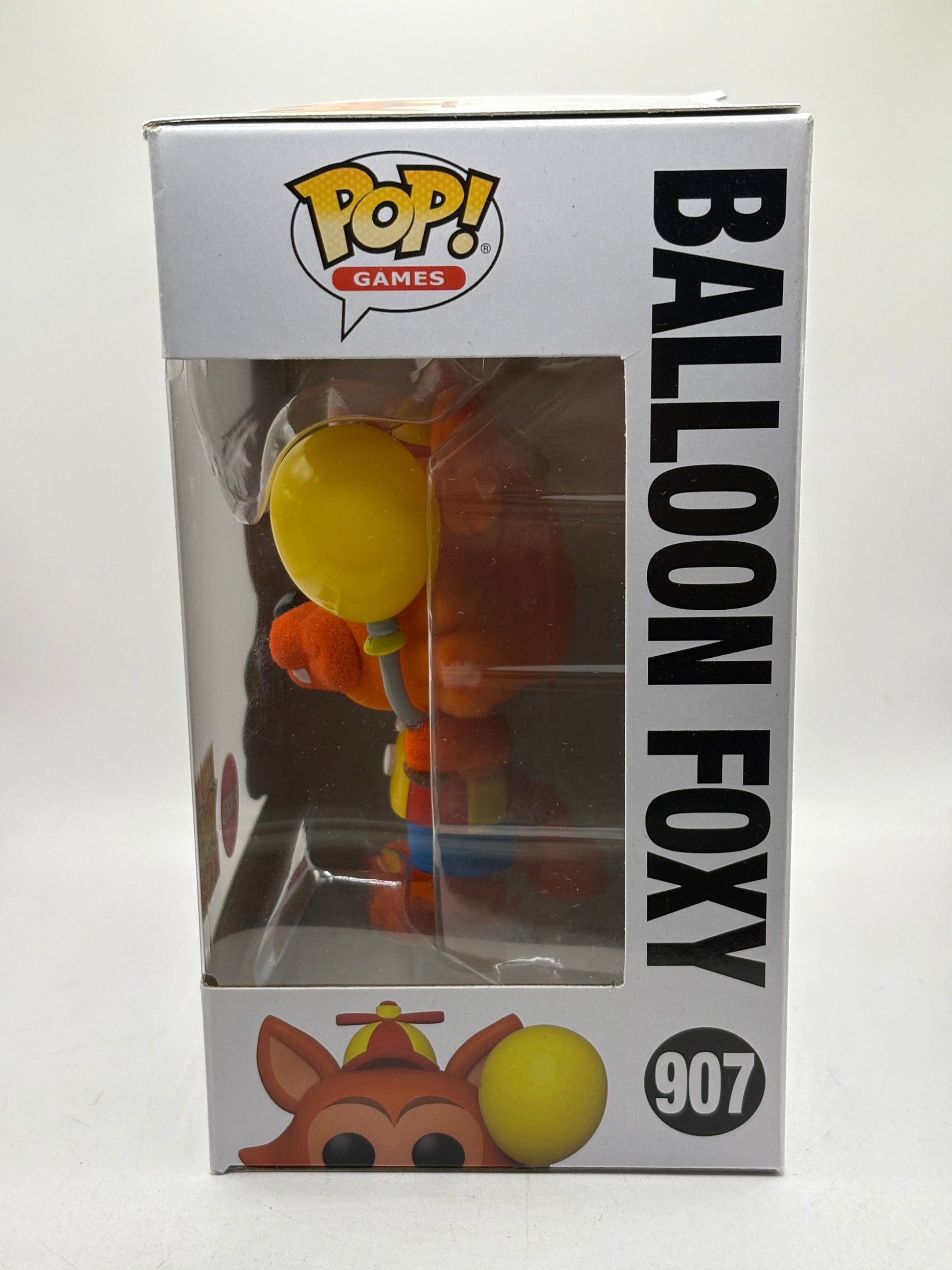 Funko POP! Games Five Nights at Freddys #907 Balloon Foxy Flocked FRENLY BRICKS - Open 7 Days
