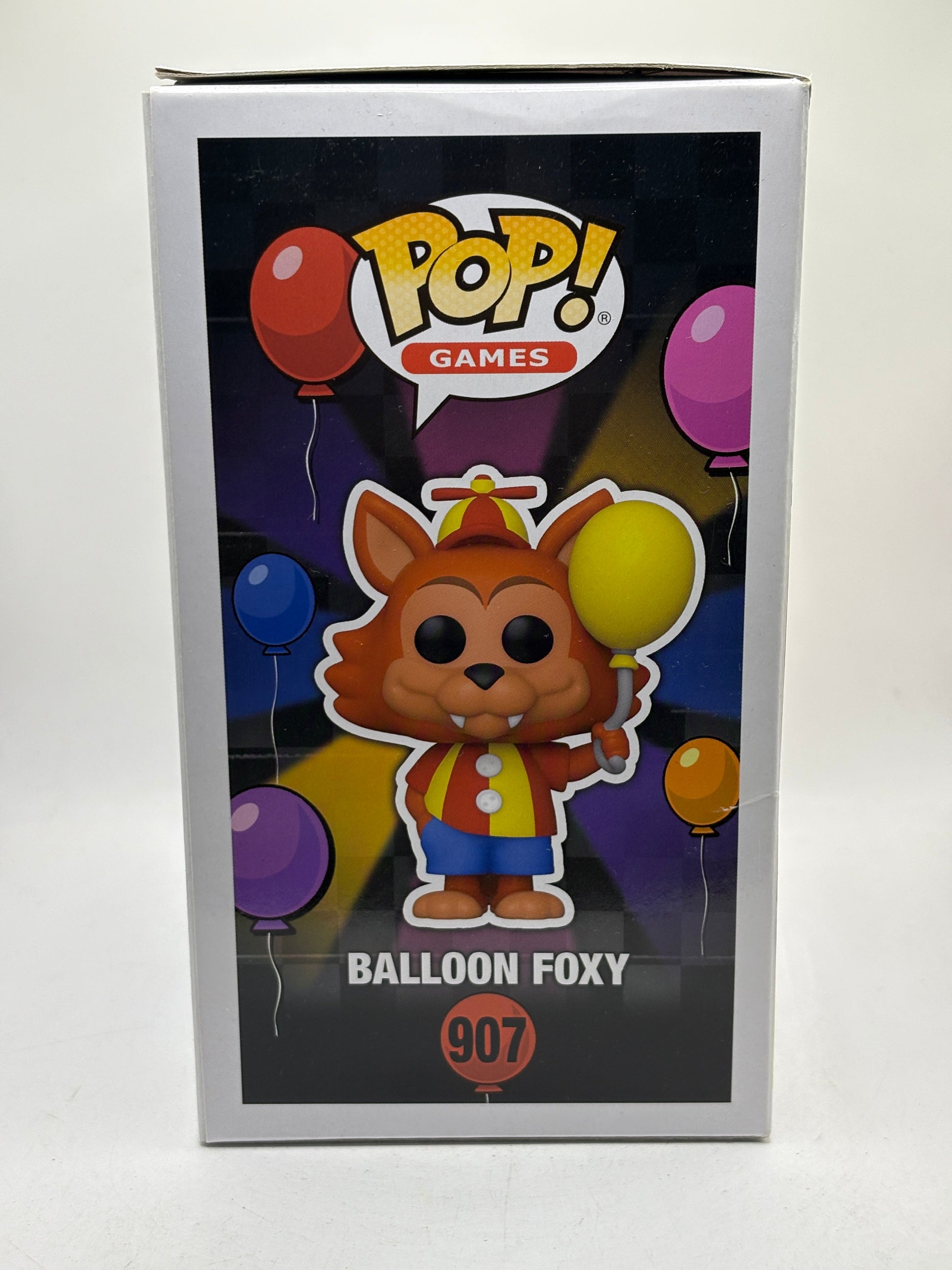 Funko POP! Games Five Nights at Freddys #907 Balloon Foxy Flocked FRENLY BRICKS - Open 7 Days