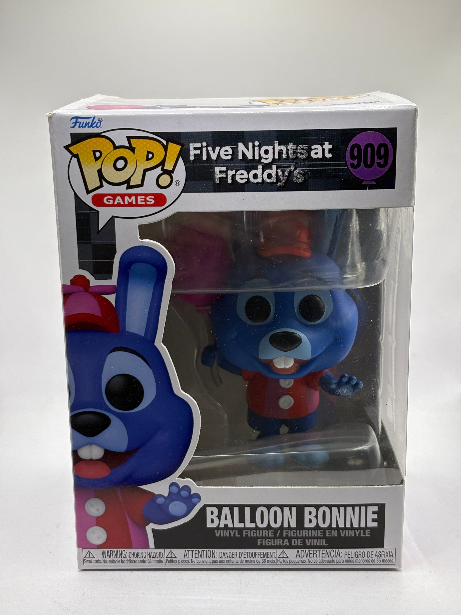 Funko POP! Games Five Nights at Freddys #909 Balloon Bonnie FRENLY BRICKS - Open 7 Days