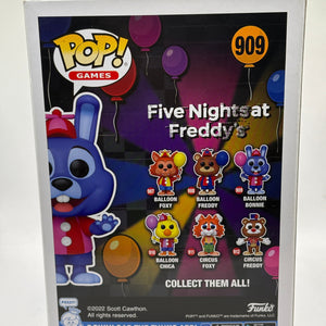 Funko POP! Games Five Nights at Freddys #909 Balloon Bonnie FRENLY BRICKS - Open 7 Days