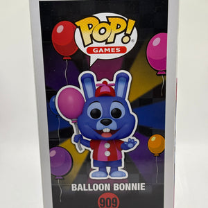 Funko POP! Games Five Nights at Freddys #909 Balloon Bonnie FRENLY BRICKS - Open 7 Days