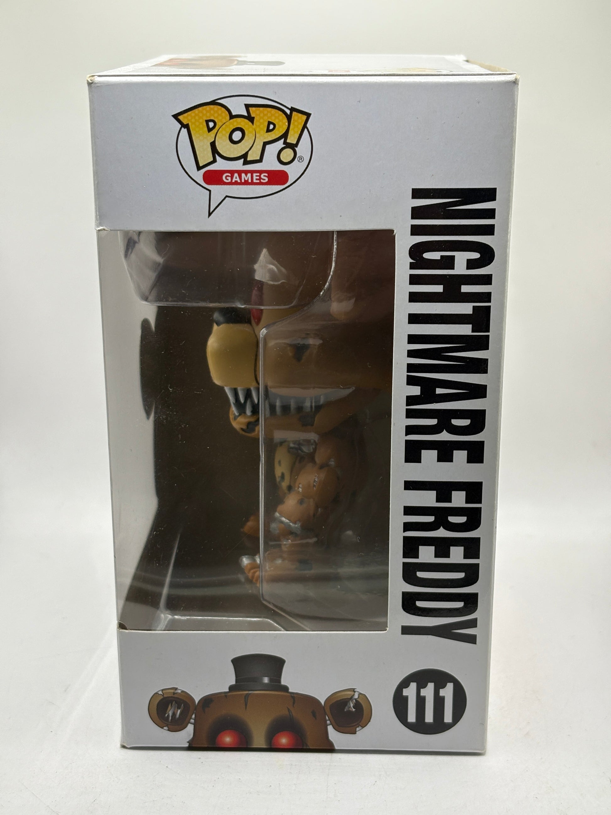 Funko POP! Games Five Nights at Freddys #111 Nightmare Freddy Vinyl Figure FRENLY BRICKS - Open 7 Days