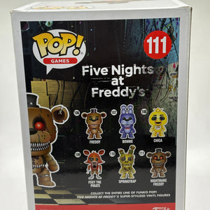 Funko POP! Games Five Nights at Freddys #111 Nightmare Freddy Vinyl Figure FRENLY BRICKS - Open 7 Days
