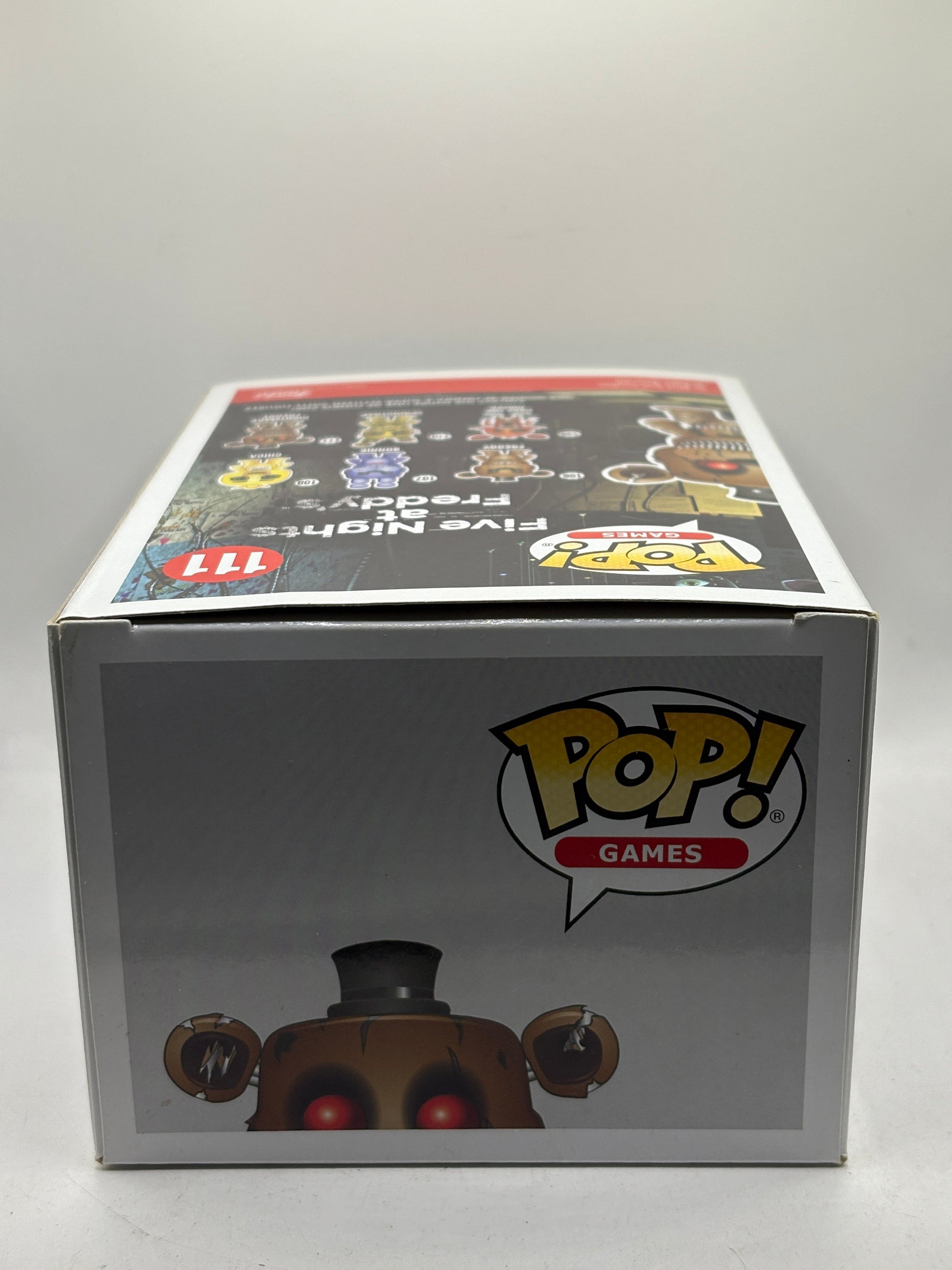 Funko POP! Games Five Nights at Freddys #111 Nightmare Freddy Vinyl Figure FRENLY BRICKS - Open 7 Days