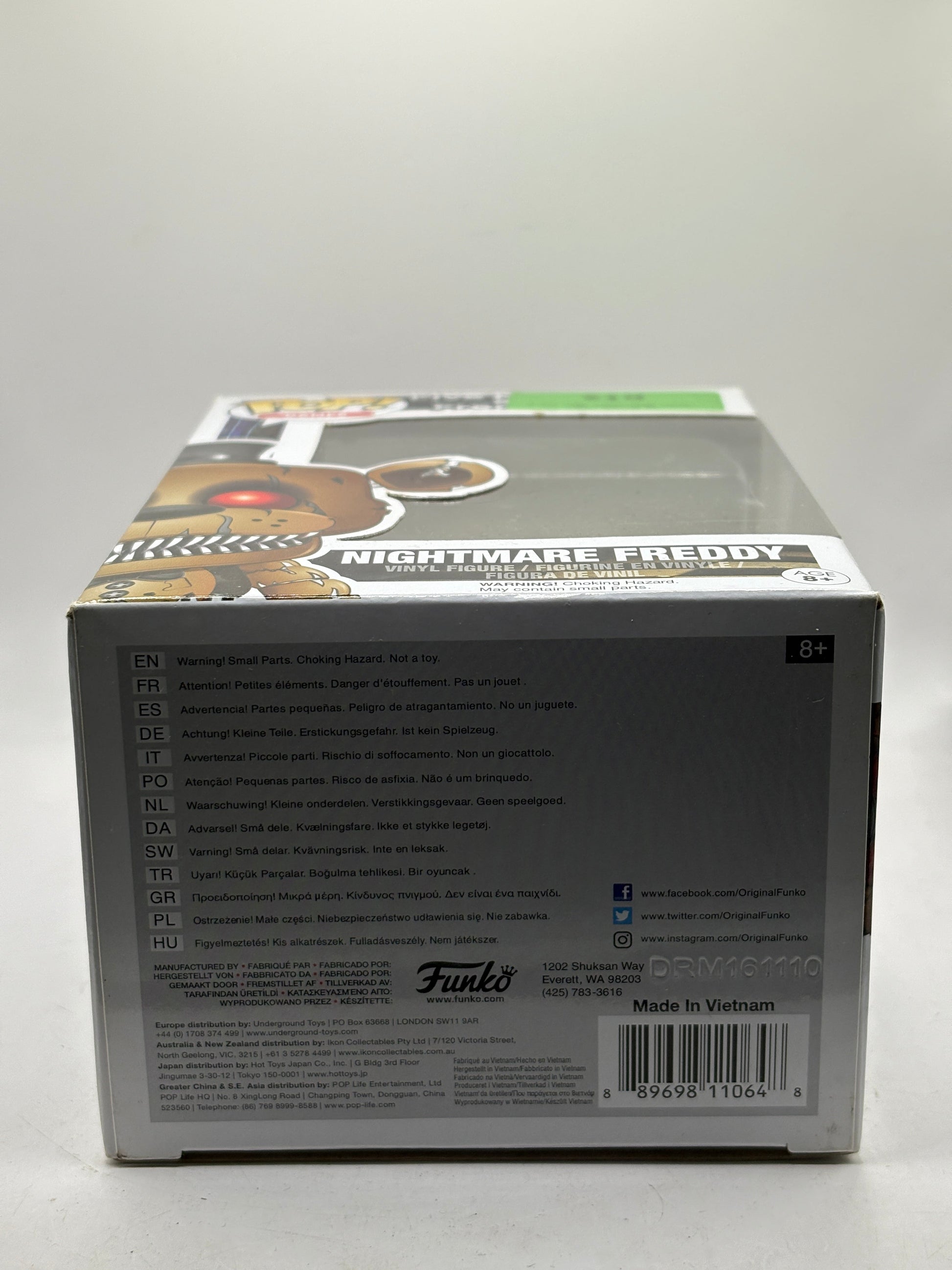 Funko POP! Games Five Nights at Freddys #111 Nightmare Freddy Vinyl Figure FRENLY BRICKS - Open 7 Days