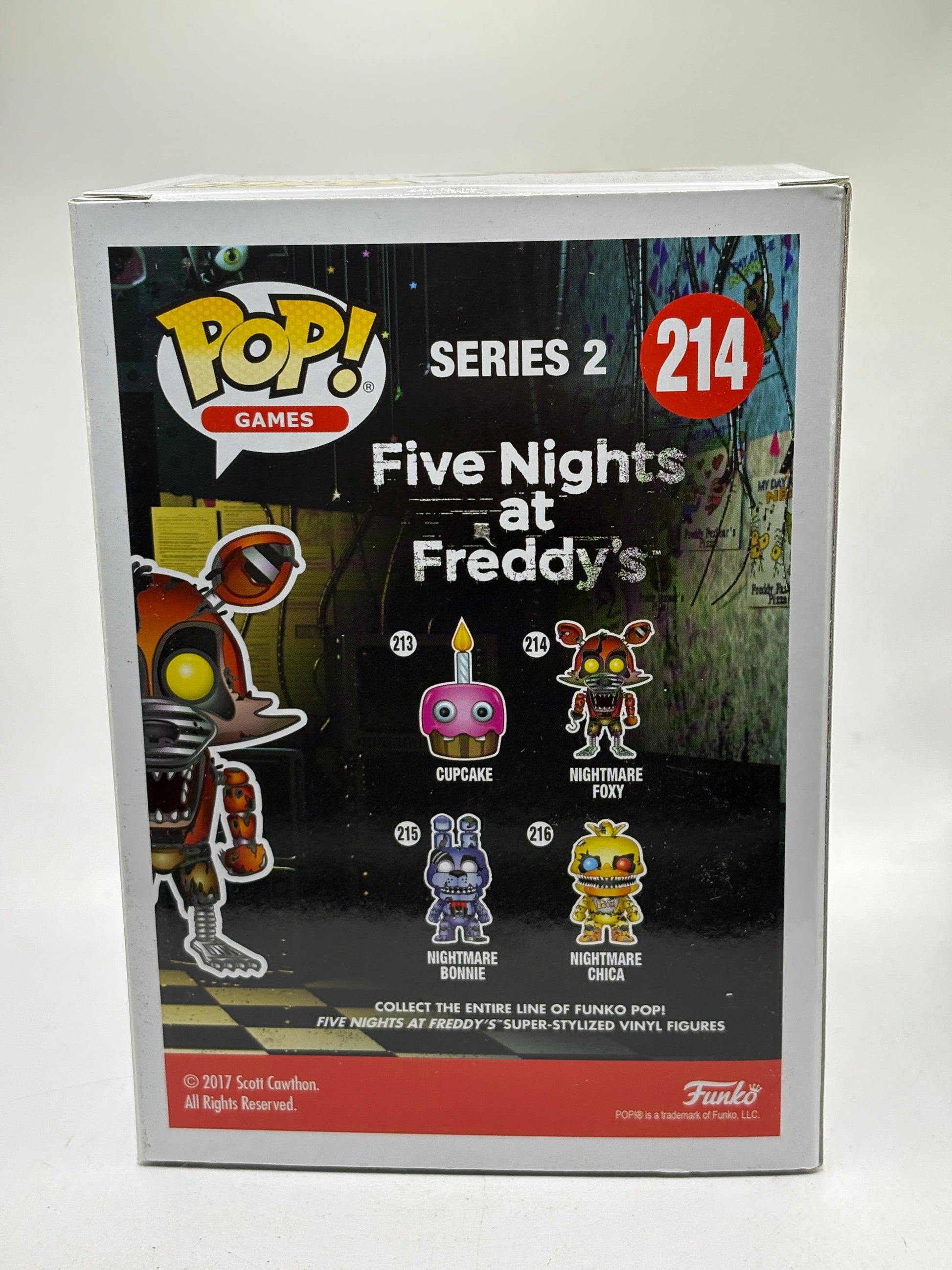 Funko POP! Games Five Nights at Freddys #214 Nightmare Foxy Vinyl Figure FRENLY BRICKS - Open 7 Days