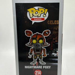 Funko POP! Games Five Nights at Freddys #214 Nightmare Foxy Vinyl Figure FRENLY BRICKS - Open 7 Days