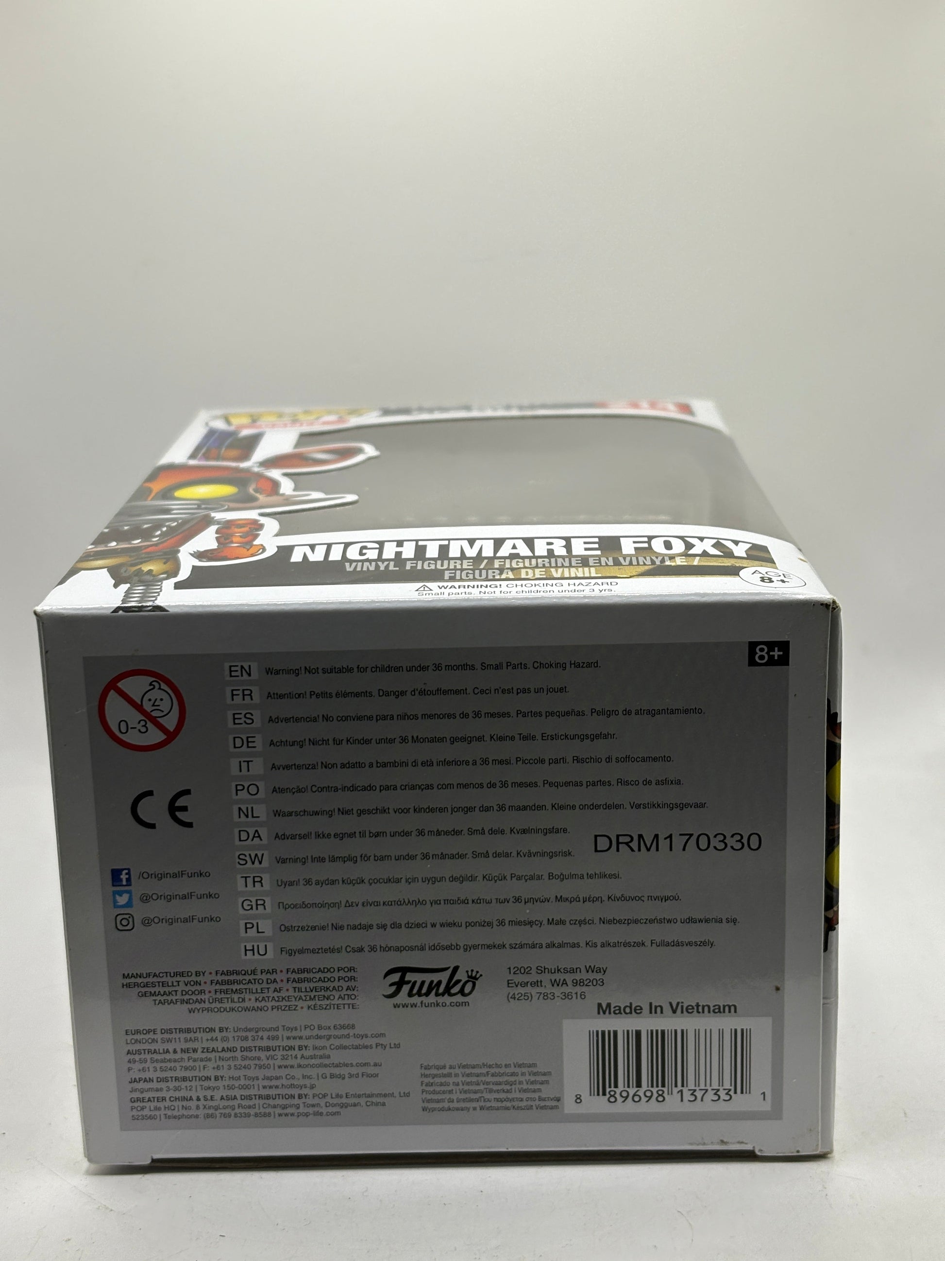 Funko POP! Games Five Nights at Freddys #214 Nightmare Foxy Vinyl Figure FRENLY BRICKS - Open 7 Days