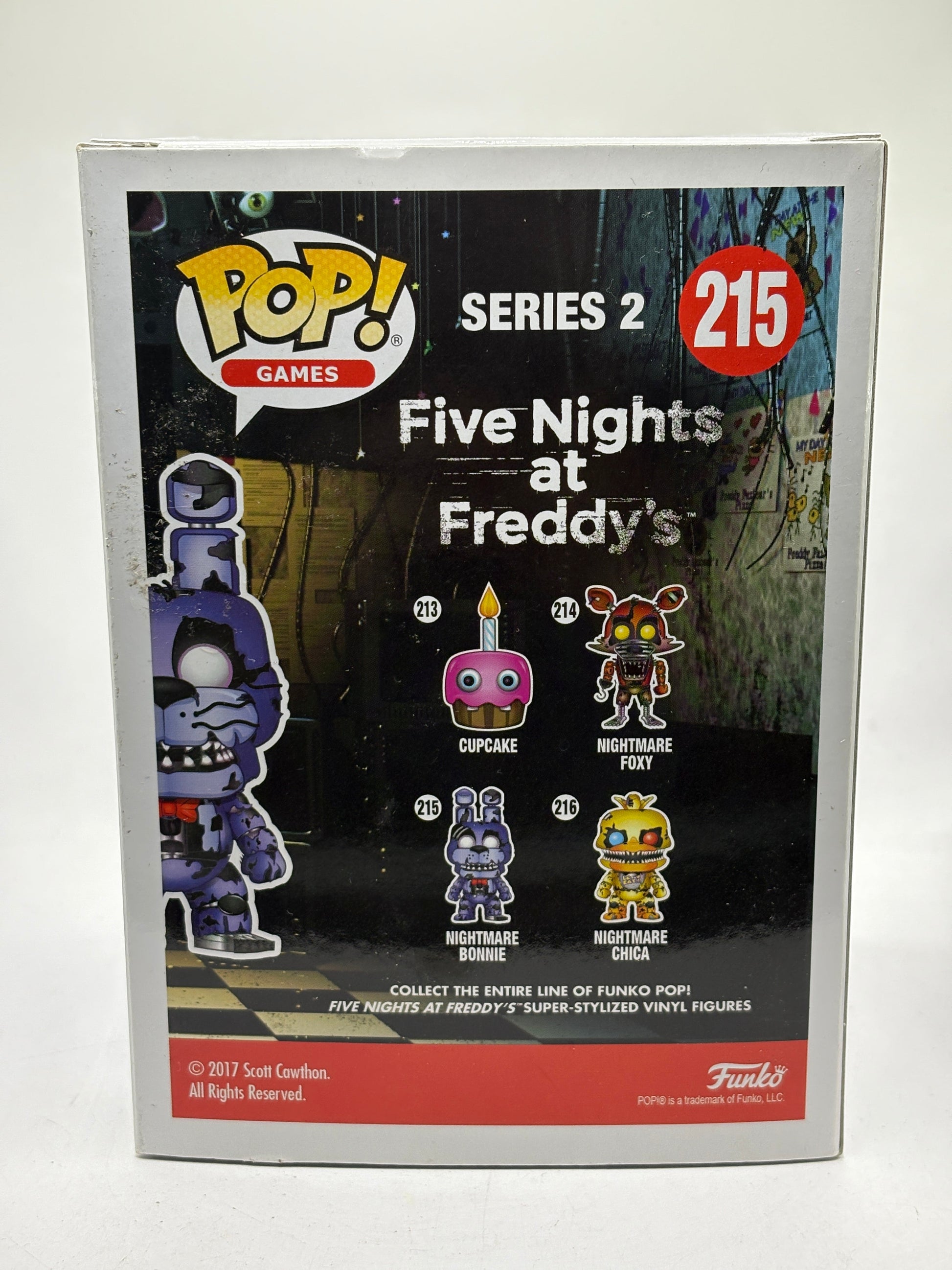 Funko POP! Games Five Nights at Freddys #215 Nightmare Bonnie Vinyl Figure FRENLY BRICKS - Open 7 Days