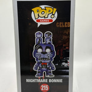 Funko POP! Games Five Nights at Freddys #215 Nightmare Bonnie Vinyl Figure FRENLY BRICKS - Open 7 Days