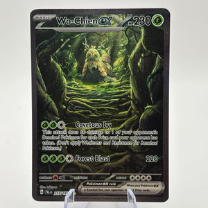Pokemon TCG Paldea Evoled - Wo-Chien EX 257/193 Special Illustration Rare NM FRENLY BRICKS - Open 7 Days