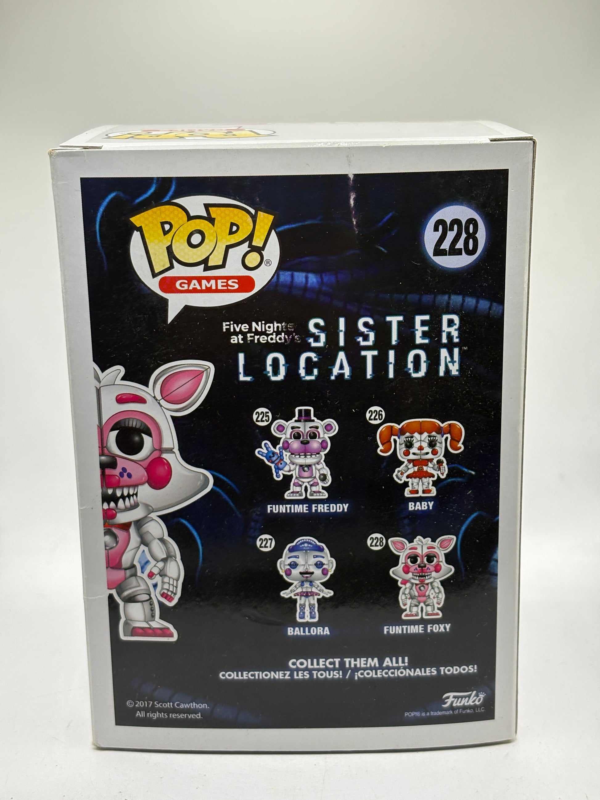 Funko POP! Games Five Nights at Freddys #228 Funtime Foxy Vinyl Figure FRENLY BRICKS - Open 7 Days