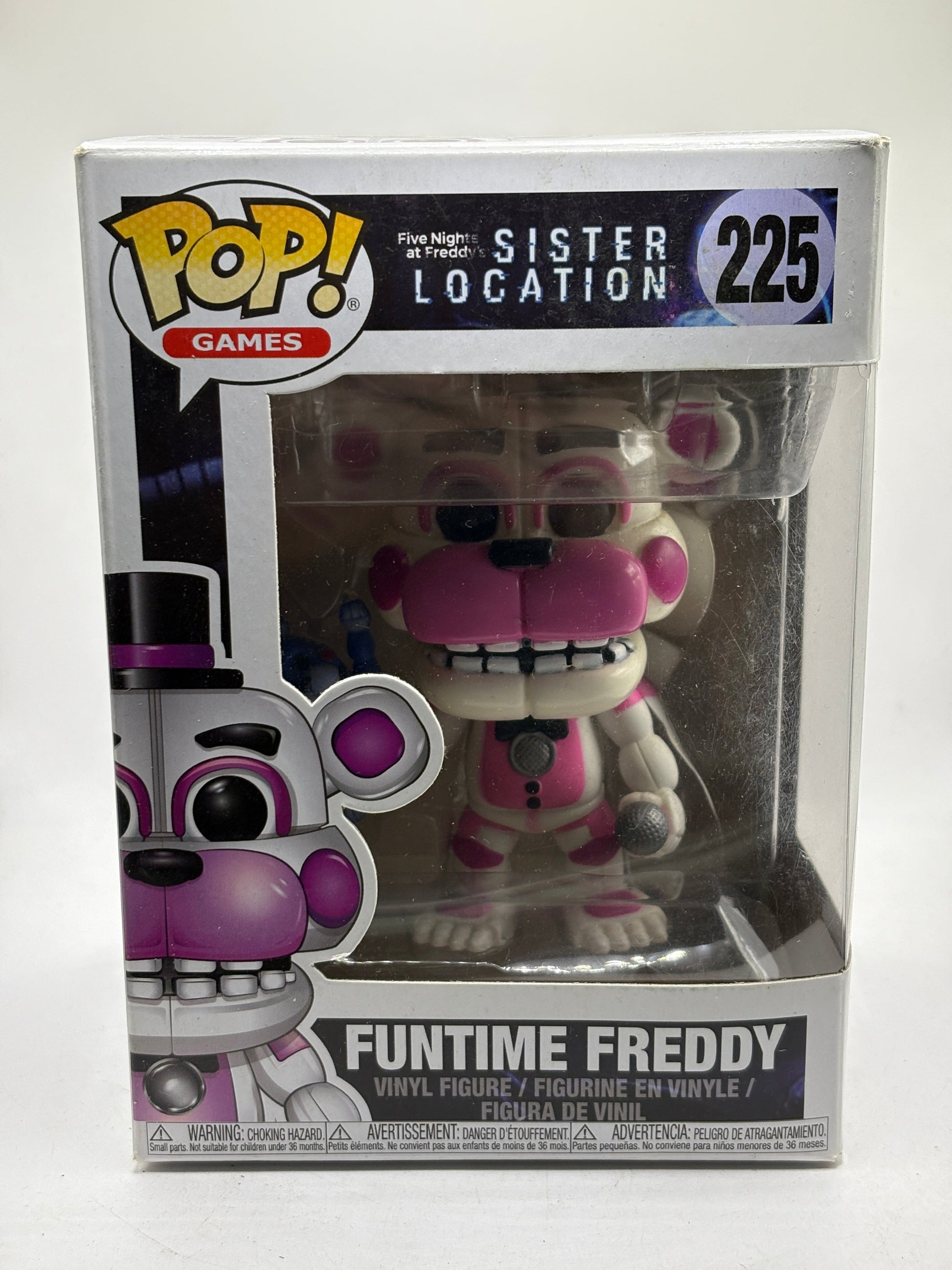 Funko POP! Games Five Nights at Freddys #225 Funtime Freddy Vinyl Figure FRENLY BRICKS - Open 7 Days