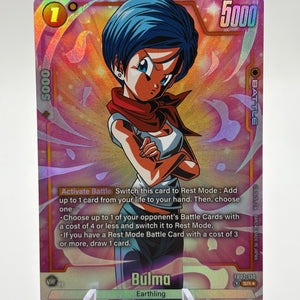 Dragon Ball Super Fusion World - Bulma FB02-130 SR* Alt Art NM FRENLY BRICKS - Open 7 Days