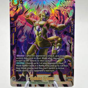 Dragon Ball Super Fusion World - Golden Frieza FB07-079 SR* Alt Art FRENLY BRICKS - Open 7 Days