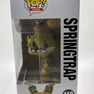Funko POP! Games Five Nights at Freddys #110 Springtrap *BOX DAMAGE* FRENLY BRICKS - Open 7 Days